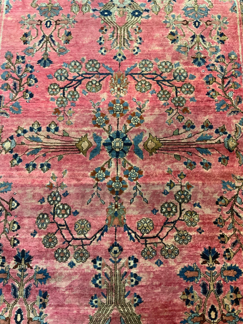 ANTIQUE 4ft. x 6ft. TRADITIONAL SAROUK - David Tiftickjian & Sons
