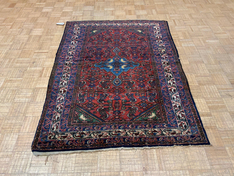 ANTIQUE 4ft. x 6ft. TRANSITIONAL BIDJAR - David Tiftickjian & Sons