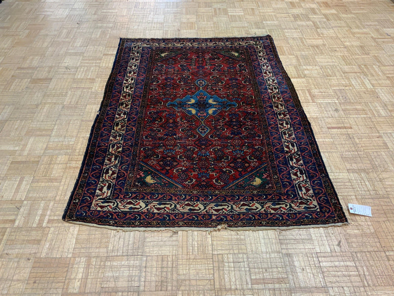 ANTIQUE 4ft. x 6ft. TRANSITIONAL BIDJAR - David Tiftickjian & Sons