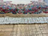 ANTIQUE 4ft. x 7ft. FLORAL KERMAN - David Tiftickjian & Sons