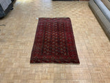 ANTIQUE 4ft. x 7ft. GEOMETRIC BOKARA - David Tiftickjian & Sons