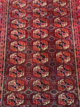 ANTIQUE 4ft. x 7ft. GEOMETRIC BOKARA - David Tiftickjian & Sons