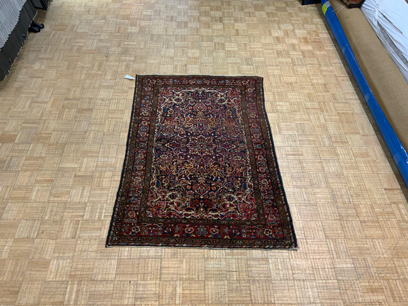ANTIQUE 4ft. x 7ft. TRADITIONAL HAMADAN - David Tiftickjian & Sons