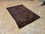 ANTIQUE 4ft. x 7ft. TRADITIONAL HAMADAN - David Tiftickjian & Sons