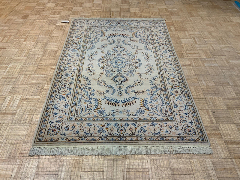 ANTIQUE 4ft. x 7ft. TRADITIONAL KASHAN - David Tiftickjian & Sons