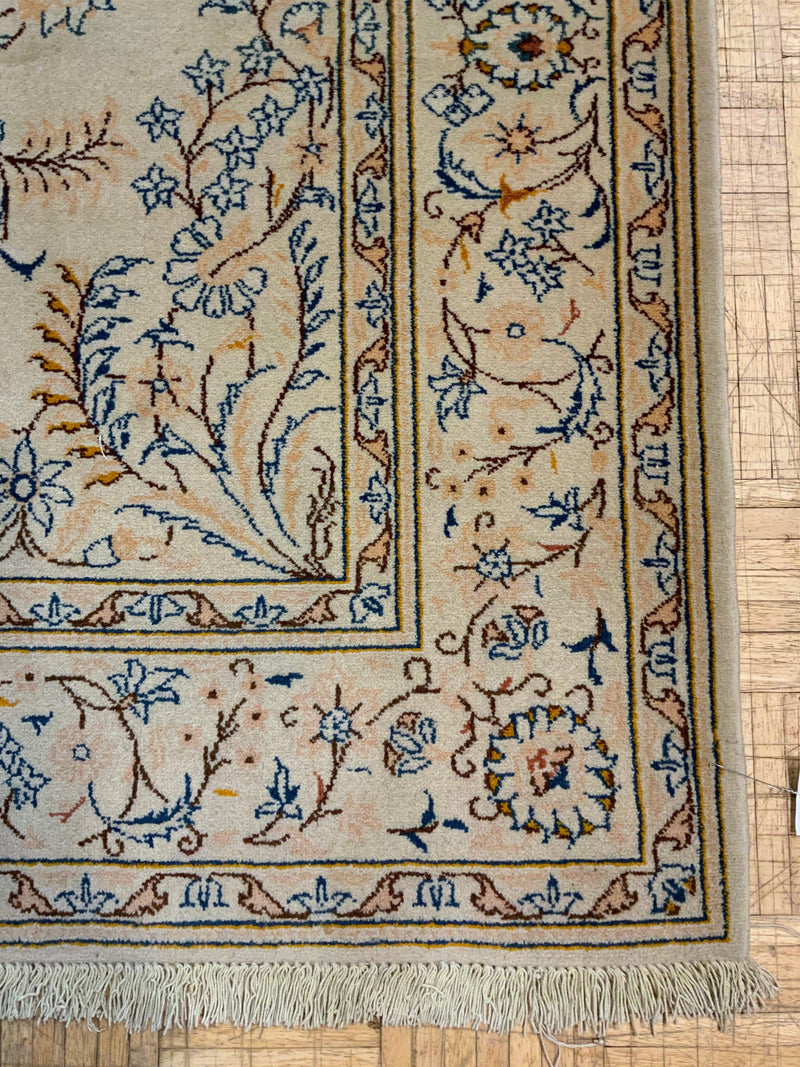 ANTIQUE 4ft. x 7ft. TRADITIONAL KASHAN - David Tiftickjian & Sons