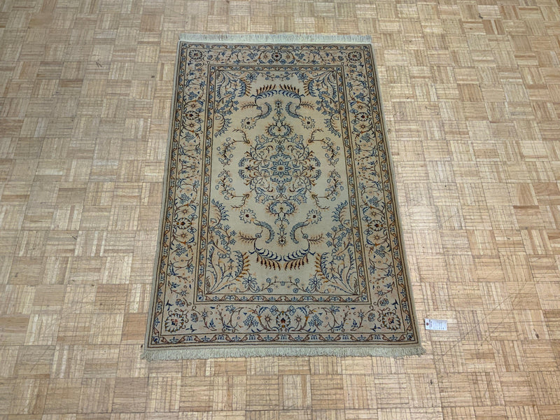 ANTIQUE 4ft. x 7ft. TRADITIONAL KASHAN - David Tiftickjian & Sons