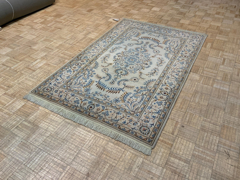 ANTIQUE 4ft. x 7ft. TRADITIONAL KASHAN - David Tiftickjian & Sons