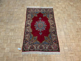 ANTIQUE 4ft. x 7ft. TRADITIONAL KERMAN - David Tiftickjian & Sons