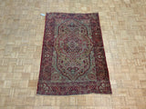 ANTIQUE 4ft. x 7ft. TRADITIONAL KERMAN - David Tiftickjian & Sons
