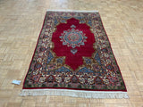 ANTIQUE 4ft. x 7ft. TRADITIONAL KERMAN - David Tiftickjian & Sons