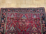 ANTIQUE 4ft. x 7ft. TRADITIONAL SAROUK - David Tiftickjian & Sons