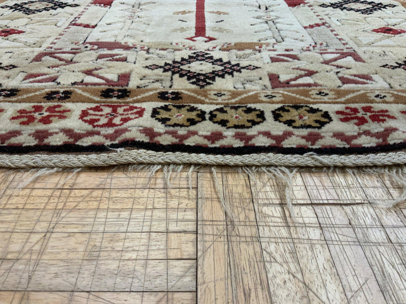 ANTIQUE 4ft. x 7ft. TRANSITIONAL PRAYER RUG - David Tiftickjian & Sons