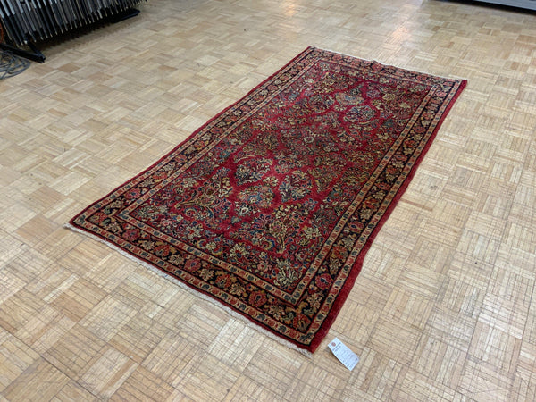 ANTIQUE 4ft. x 8ft. TRADITIONAL SAROUK - David Tiftickjian & Sons