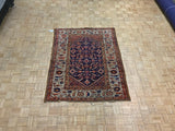 ANTIQUE 5ft. x 6ft. TRANSITIONAL KARAJA - David Tiftickjian & Sons