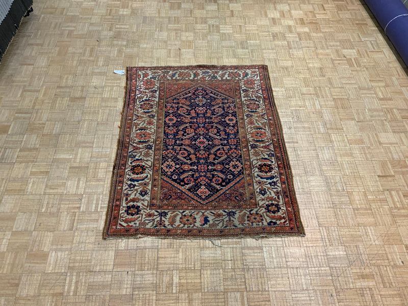 ANTIQUE 5ft. x 6ft. TRANSITIONAL KARAJA - David Tiftickjian & Sons