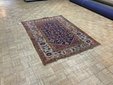 ANTIQUE 5ft. x 6ft. TRANSITIONAL KARAJA - David Tiftickjian & Sons