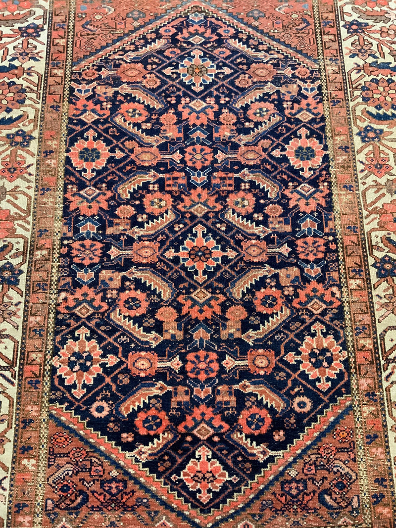 ANTIQUE 5ft. x 6ft. TRANSITIONAL KARAJA - David Tiftickjian & Sons
