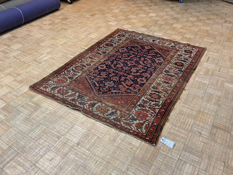 ANTIQUE 5ft. x 6ft. TRANSITIONAL KARAJA - David Tiftickjian & Sons