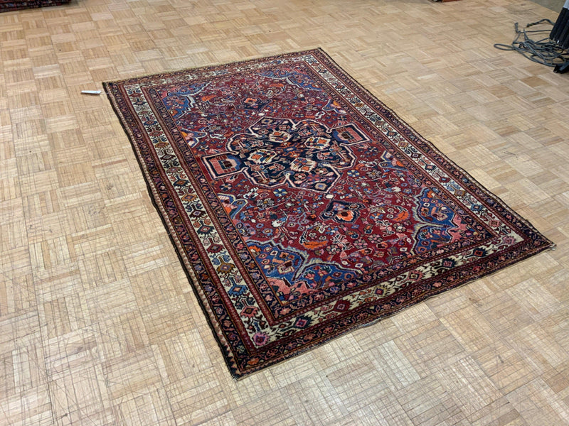 ANTIQUE 5ft. x 7ft. TRADITIONAL BORCHELU - David Tiftickjian & Sons