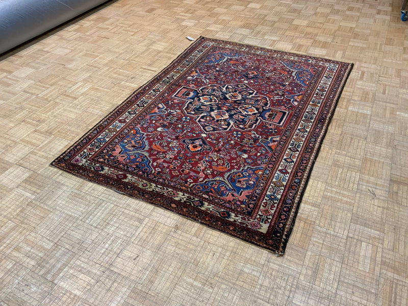 ANTIQUE 5ft. x 7ft. TRADITIONAL BORCHELU - David Tiftickjian & Sons