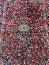 ANTIQUE 5ft. x 7ft. TRADITIONAL KASHAN - David Tiftickjian & Sons