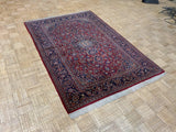 ANTIQUE 5ft. x 7ft. TRADITIONAL KASHAN - David Tiftickjian & Sons