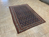 ANTIQUE 5ft. x 7ft. TRADITIONAL SARABAND - David Tiftickjian & Sons