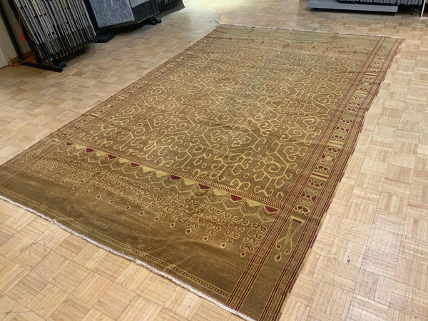 ANTIQUE 8ft. x 12ft. TRANSITIONAL SULTANABAD - David Tiftickjian & Sons