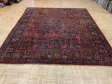 ANTIQUE 9ft. x 11ft. TRADITIONAL SAROUK - David Tiftickjian & Sons