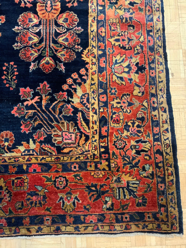 ANTIQUE 9ft. x 12ft. TRADITIONAL SAROUK - David Tiftickjian & Sons