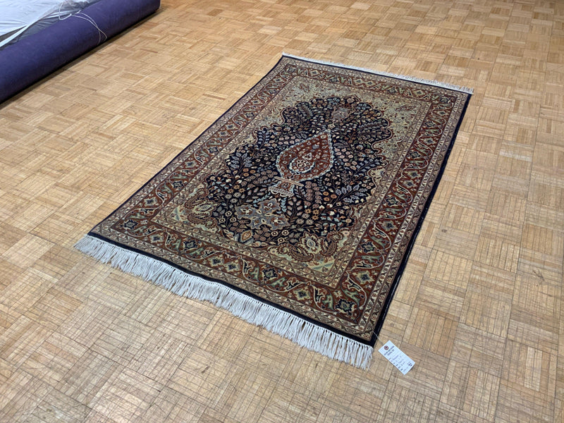 HANDKNOTTED 4ft. x 6ft. TRADITIONAL TABRIZ - David Tiftickjian & Sons