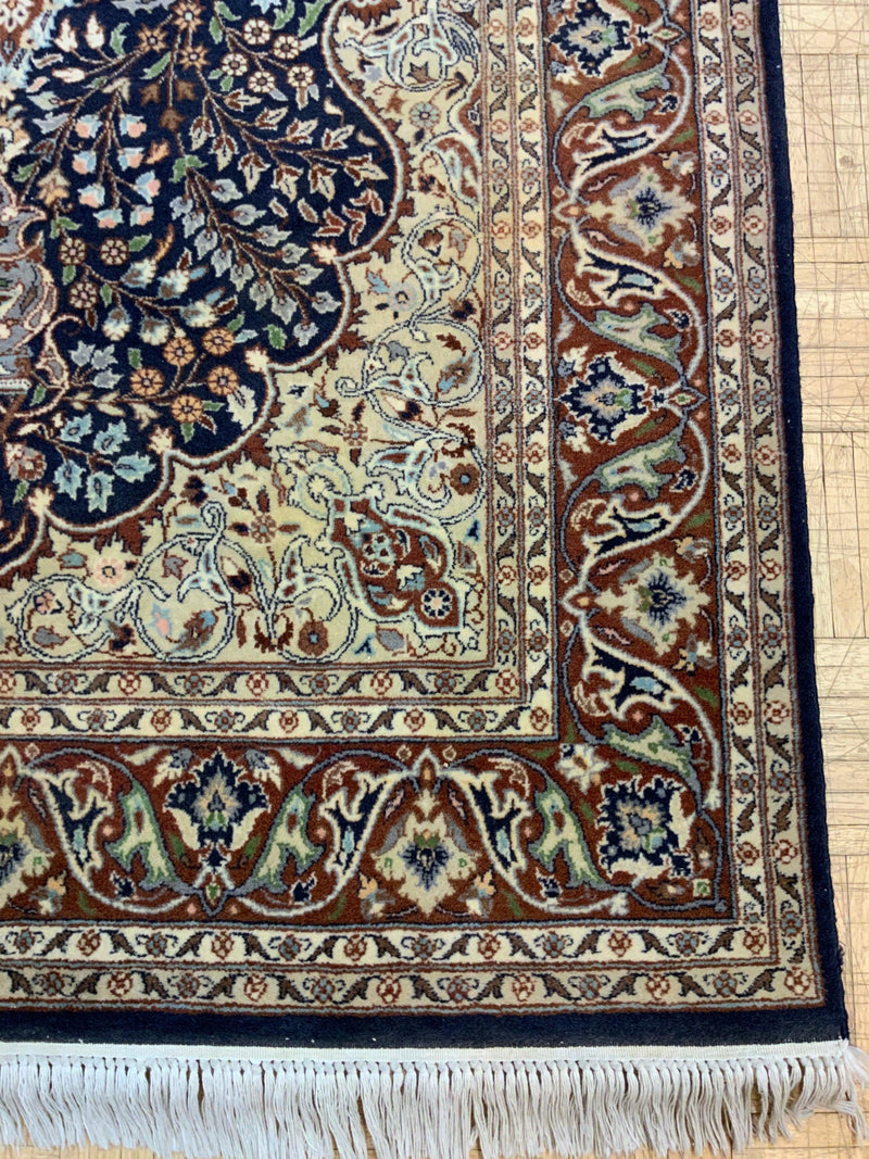 HANDKNOTTED 4ft. x 6ft. TRADITIONAL TABRIZ - David Tiftickjian & Sons