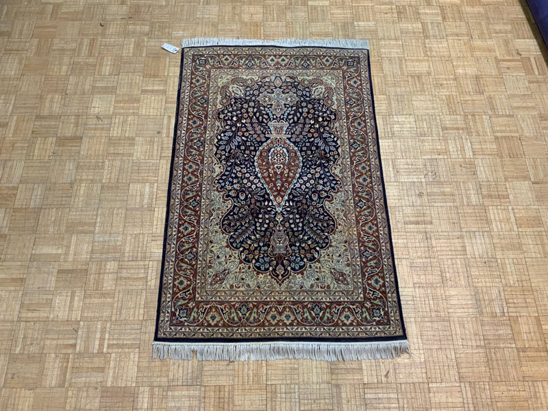 HANDKNOTTED 4ft. x 6ft. TRADITIONAL TABRIZ - David Tiftickjian & Sons