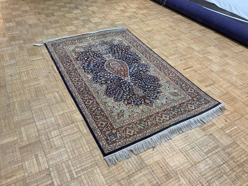HANDKNOTTED 4ft. x 6ft. TRADITIONAL TABRIZ - David Tiftickjian & Sons
