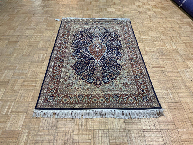 HANDKNOTTED 4ft. x 6ft. TRADITIONAL TABRIZ - David Tiftickjian & Sons