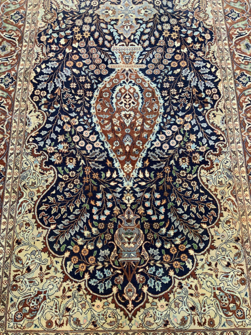 HANDKNOTTED 4ft. x 6ft. TRADITIONAL TABRIZ - David Tiftickjian & Sons