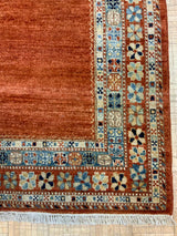 HANDKNOTTED 4ft. x 6ft. TRANSITIONAL GABBEH - David Tiftickjian & Sons