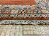 HANDKNOTTED 4ft. x 6ft. TRANSITIONAL GABBEH - David Tiftickjian & Sons
