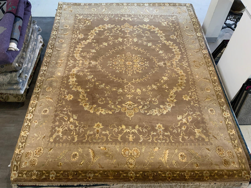 HANDKNOTTED 8ft. x 10ft. TRADITIONAL TABRIZ - David Tiftickjian & Sons