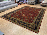 HIGH-END 10ft. x 14ft. TRANSITIONAL KASHAN - David Tiftickjian & Sons