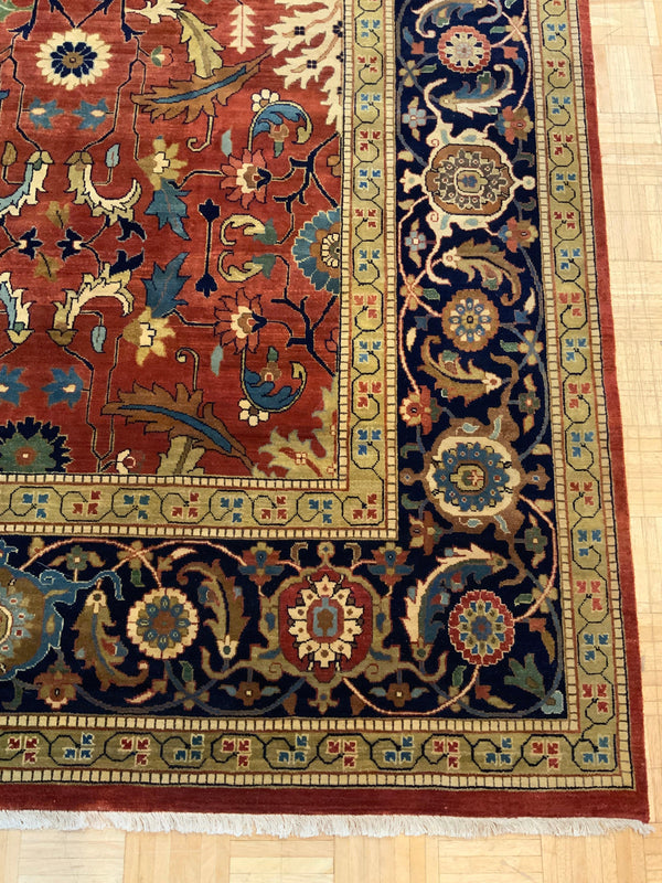 HIGH-END 10ft. x 14ft. TRANSITIONAL KASHAN - David Tiftickjian & Sons