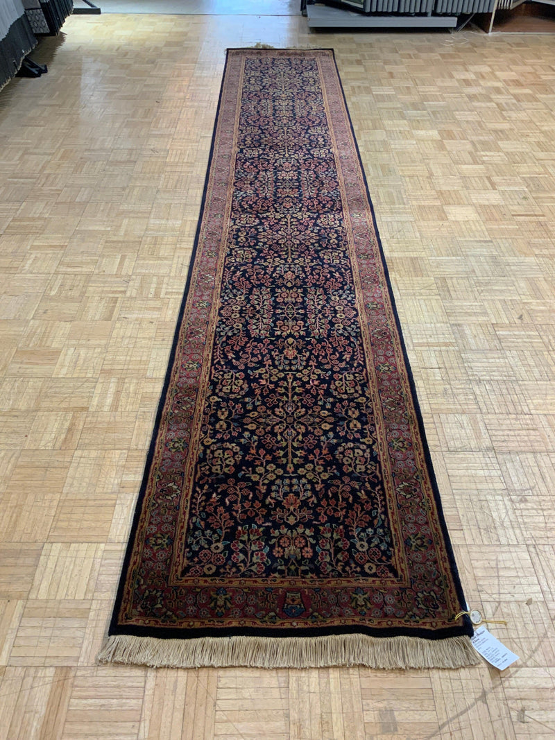 HIGH-END 3ft. x 15ft. TRADITIONAL SAROUK - David Tiftickjian & Sons