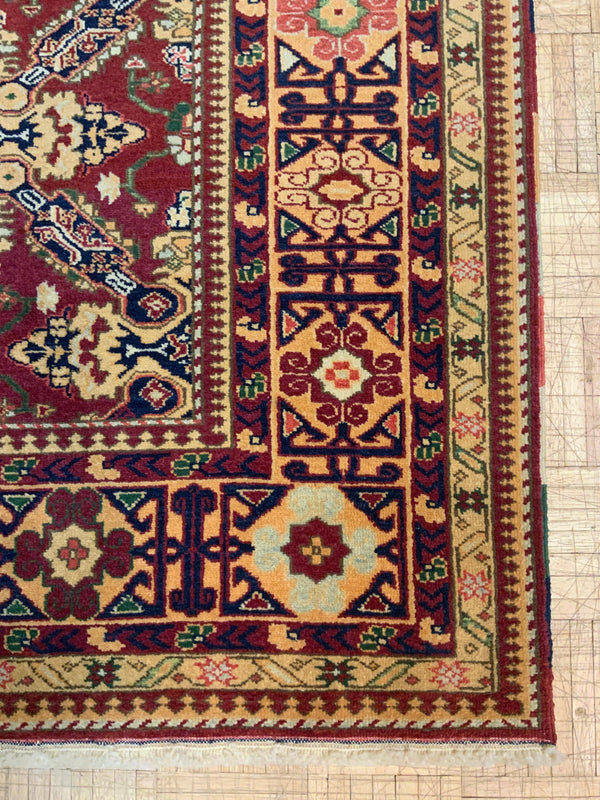 HIGH-END 4ft. x 6ft. TRANSITIONAL KAZAK - David Tiftickjian & Sons