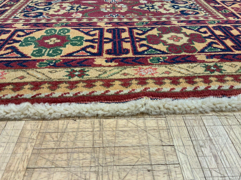 HIGH-END 4ft. x 6ft. TRANSITIONAL KAZAK - David Tiftickjian & Sons