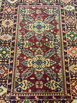 HIGH-END 4ft. x 6ft. TRANSITIONAL KAZAK - David Tiftickjian & Sons