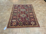 HIGH-END 4ft. x 6ft. TRANSITIONAL KAZAK - David Tiftickjian & Sons