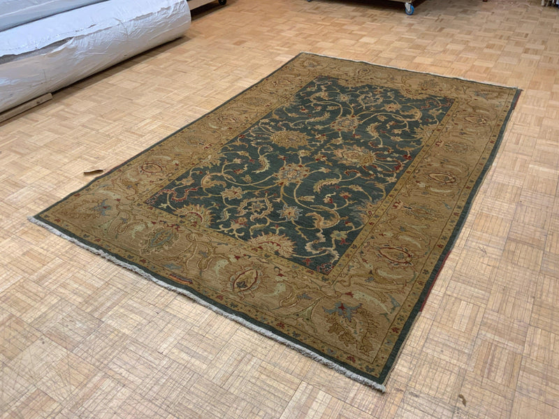 HIGH-END 6ft. x 9ft. TRANSITIONAL SULTANABAD - David Tiftickjian & Sons