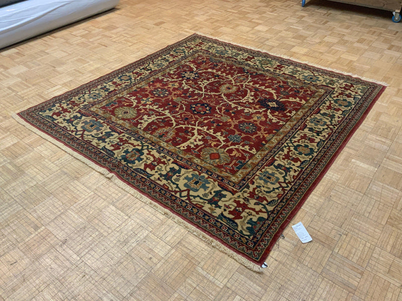HIGH-END 7ft. x 7ft. TRANSITIONAL ANTIQUE LMS - David Tiftickjian & Sons