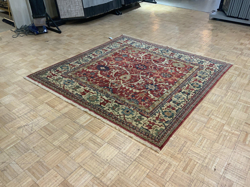 HIGH-END 7ft. x 7ft. TRANSITIONAL ANTIQUE LMS - David Tiftickjian & Sons